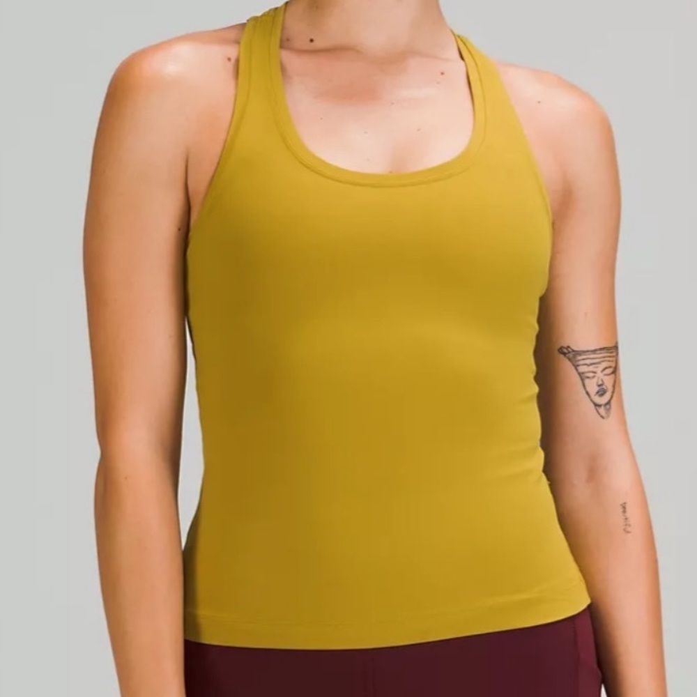 Lululemon Athletica | Cool Racerback Short Tank Top 
Nulu Fabric | Size 14